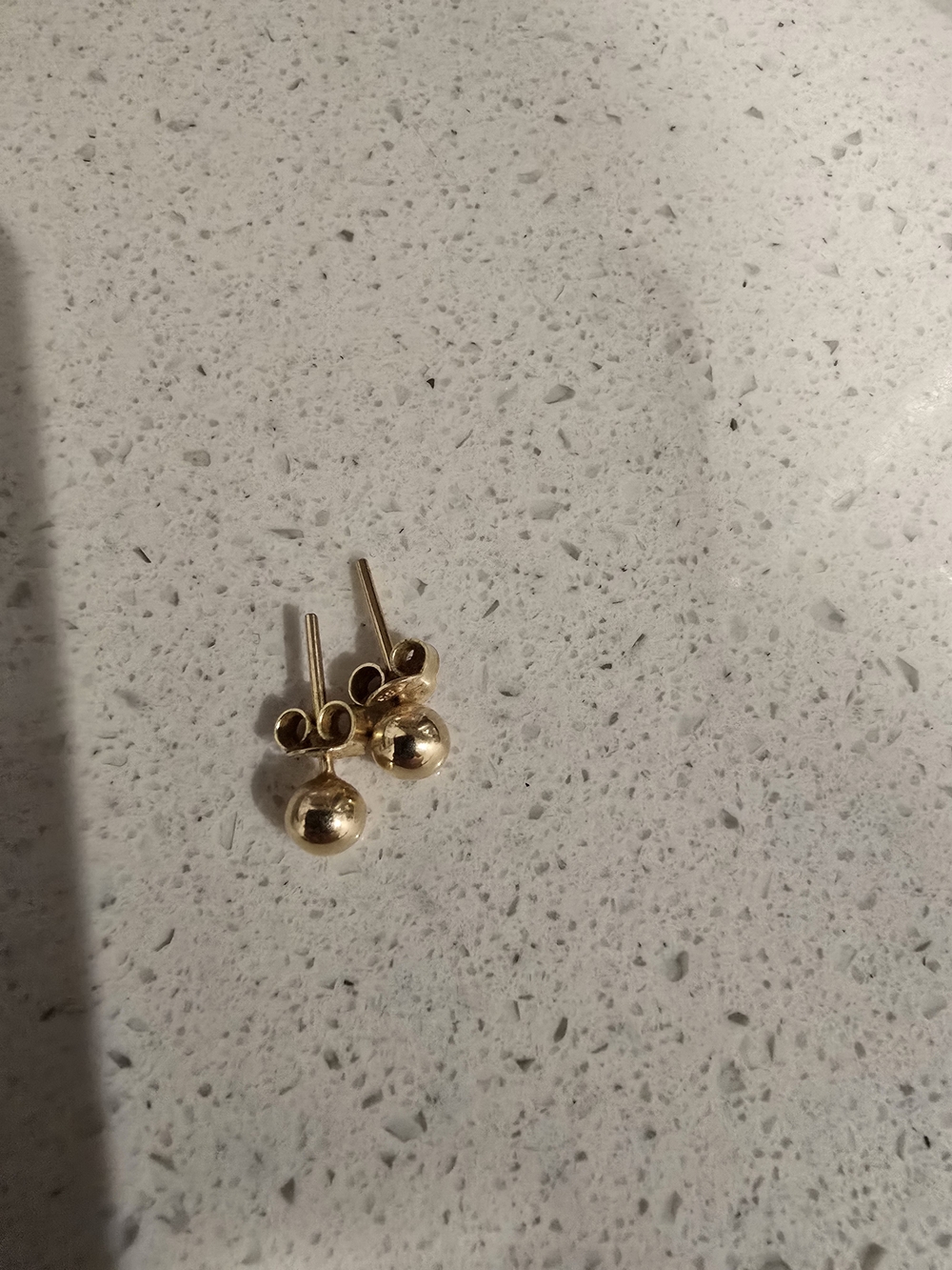 Gold Ball Stud Earrings - Women Jewelry
